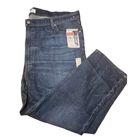 NEW Levi Signature Jeans Mens S67 Athletic 48x30 Premium Flex Denim Pants (725) - Picture 1 of 7